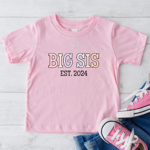 Big Sis Est 2024 Shirt   Kinderankündigung