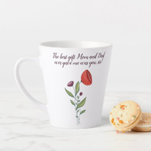 Big Sis Little Sister Sweet Quote Wilde Blume Milchtasse