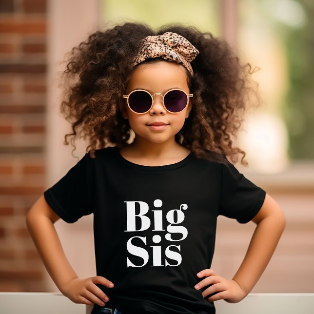 Big Sis | Matching Sibling Family Baby T-shirt (Von Creator hochgeladen)