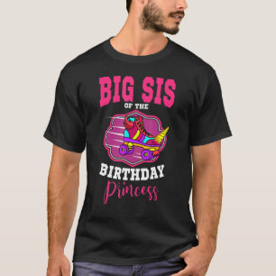 Big Sis of the Birthday Princess Roller Skate Ska T-Shirt