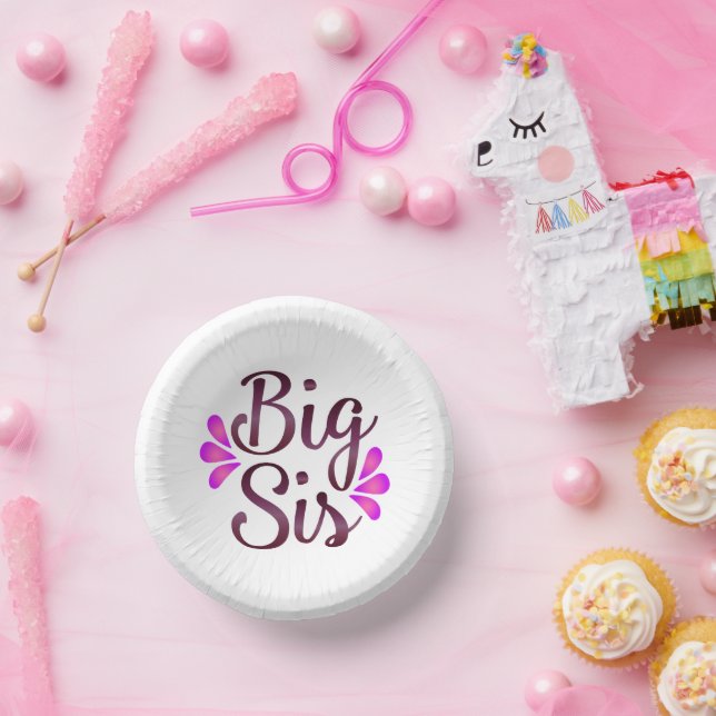 Big Sis Pappteller (Party)