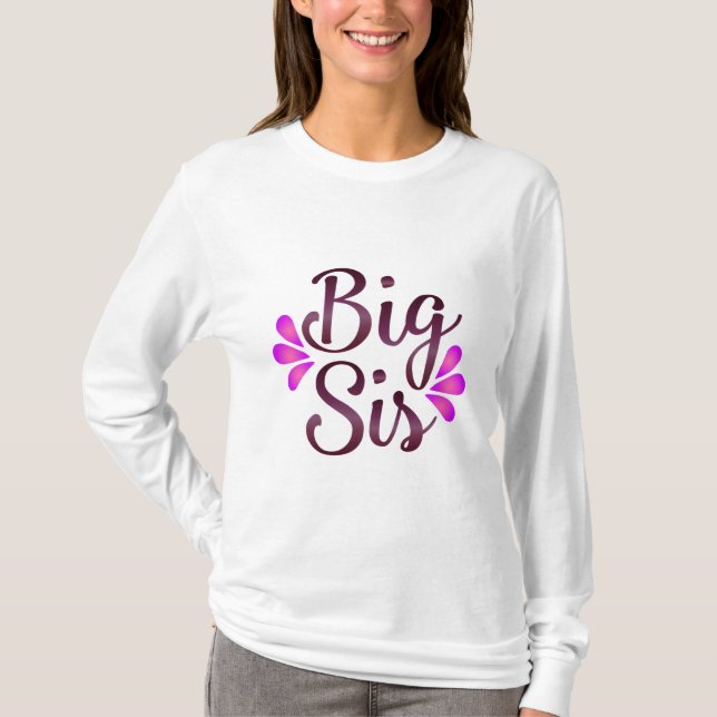 Big Sis T-Shirt (Vorderseite)