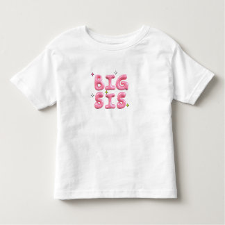 Big Sis T-Shirt | Cute Big Sister Announcement 