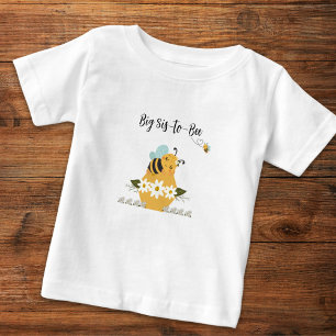 Big Sis-to-Bee Säugling & Kleinkind T - Shirt