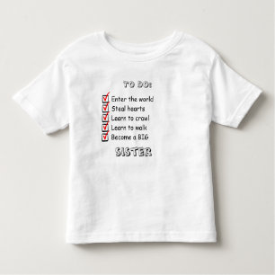 Big Sister Announctions Shirt