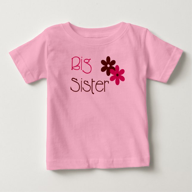 Big Sister Baby T-shirt (Vorderseite)
