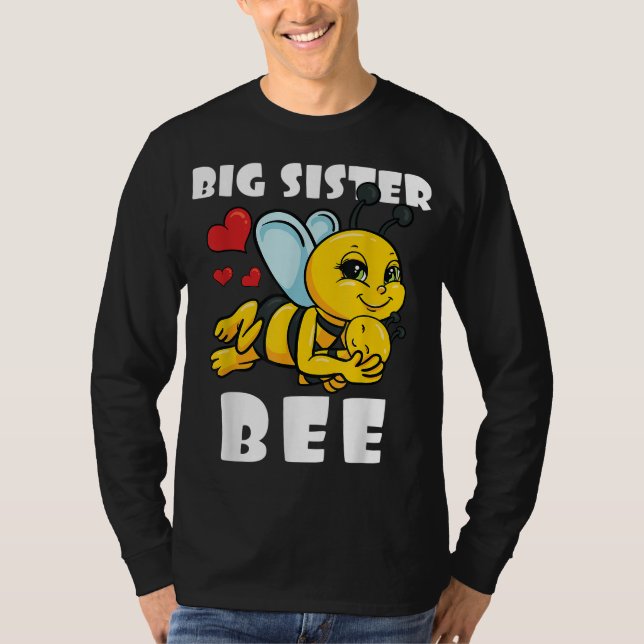 Big Sister Bee Lover Matching Family Outfit Baby R T-Shirt (Vorderseite)