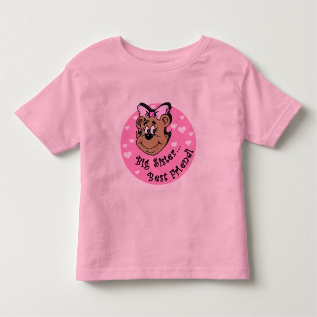 Big Sister Best Friend T Shirts und Geschenke (Vorderseite)