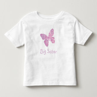 Big Sister Butterfly Kleinkind T-shirt