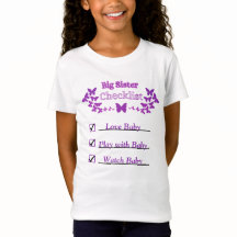 Big Sister Checklist-T - Shirt