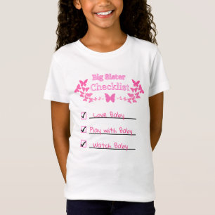 Big Sister Checkliste T-Shirt