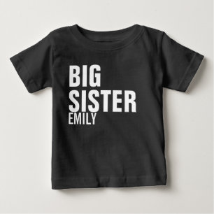 Big Sister Custom Kleinkind Sweatshirt Baby T-shirt