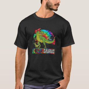 Big Sister Dinosaur Funny Vater Big Sistersaurus 2 T-Shirt