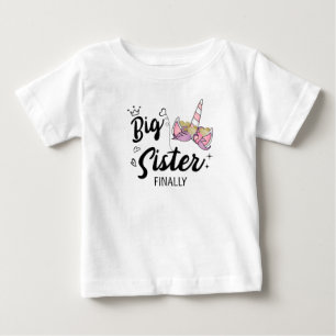 Big Sister Endlich, Ankündigung der Ankunft von Ki Baby T-shirt