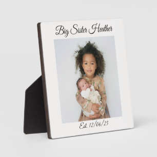 Big Sister Fotoplatte