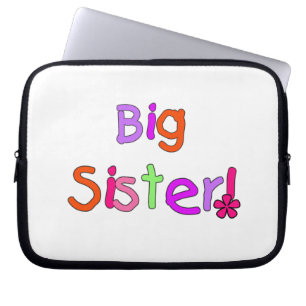 Big Sister Geschenke Laptopschutzhülle