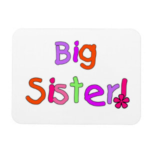 Big Sister Geschenke Magnet
