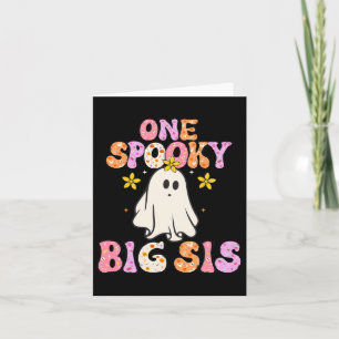 Big Sister Halloween Eine Spooky Big Sister Announ Karte