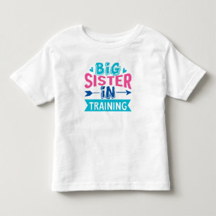 Big Sister in Training - Big Sister Ankündigung Kleinkind T-shirt