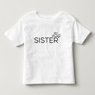 Big Sister Kleinkind T-shirt