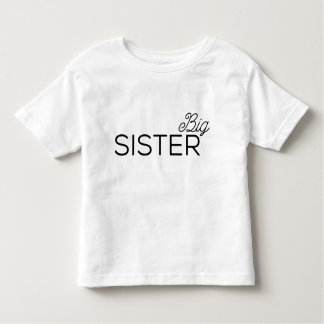 Big Sister Kleinkind T-shirt