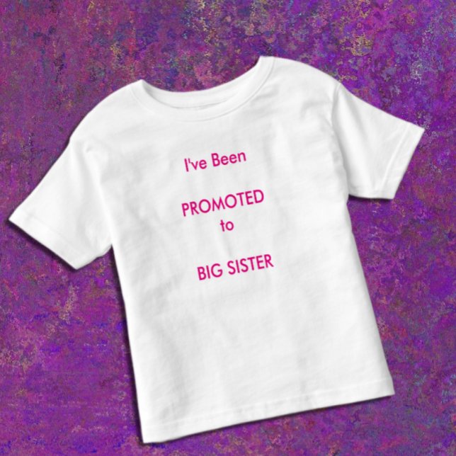 Big Sister Kleinkind T-shirt (Von Creator hochgeladen)