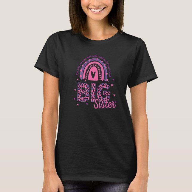Big Sister Little Sister Matching Outfits Ideen fü T-Shirt (Vorderseite)