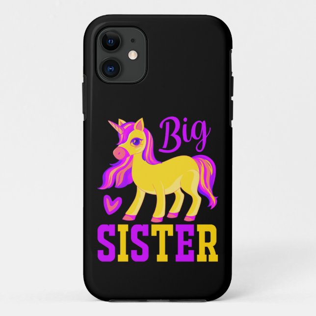 Big Sister Magical Unicorn Case-Mate iPhone Hülle (Rückseite)