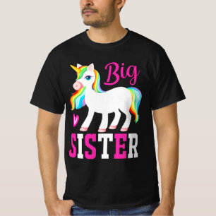 Big Sister Magical Unicorn mit Rainbow Mane & Schw T-Shirt