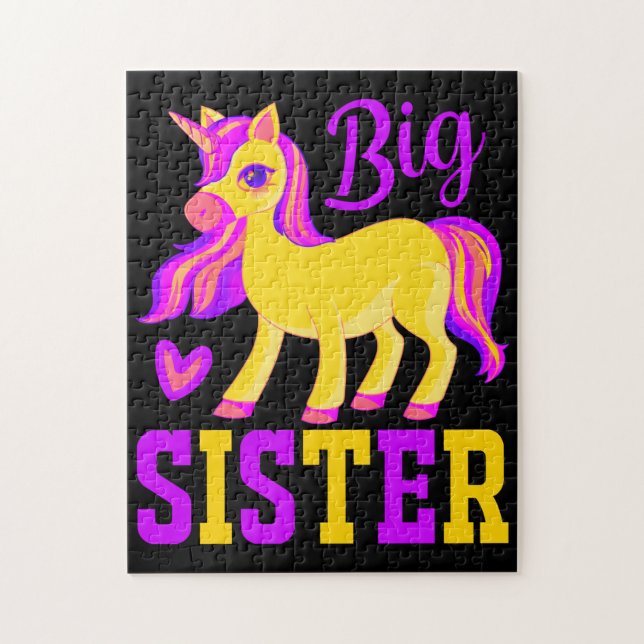Big Sister Magical Unicorn Puzzle (Vertikal)