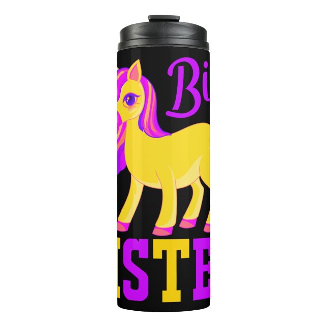 Big Sister Magical Unicorn Thermosbecher (Vorderseite)