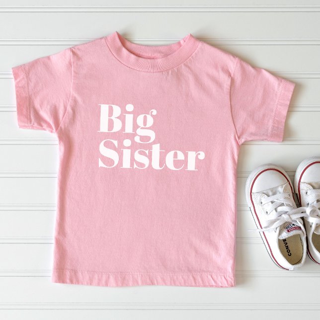 Big Sister | Matching Sibling Family Baby T-shirt (Von Creator hochgeladen)