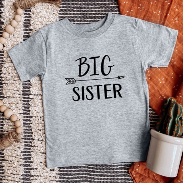 Big Sister | Matching Sibling Family T-Shirt (Von Creator hochgeladen)