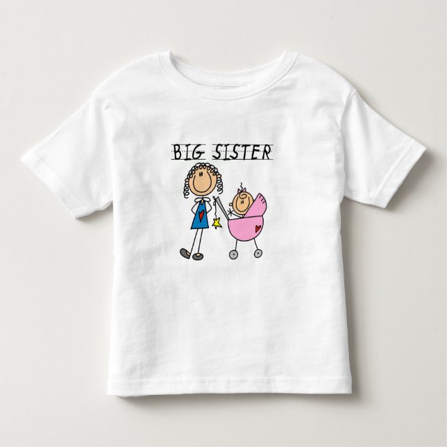 Big Sister mit Little Sis Tshirts (Vorderseite)
