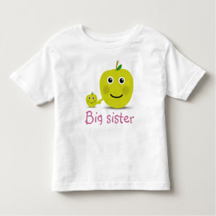 Big Sister Niedlich Frucht vermeintlich Kleinkind T-shirt