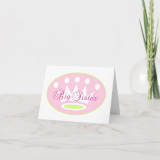 Big Sister Notecard Karte
