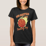 Big Sister of the Birthday Boy Basketball Family B T-Shirt<br><div class="desc">Große Schwester des Geburtstags Boy Basketball Family Bday Party</div>