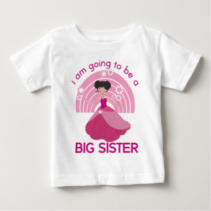 Big Sister Princess Baby T-shirt
