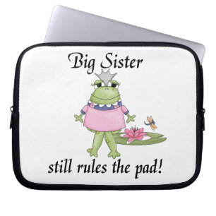 Big Sister regiert die Pad-Geschenke Laptopschutzhülle