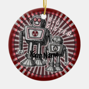Big Sister Robot-Ornament Keramik Ornament