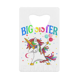 Big Sister Schließlich Einhorn Shirt - Einhorn Shi Geldbeutel Flaschenöffner