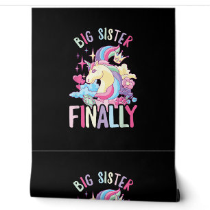 Big Sister schließlich Unicorn Geschwister Neugebo Tapete
