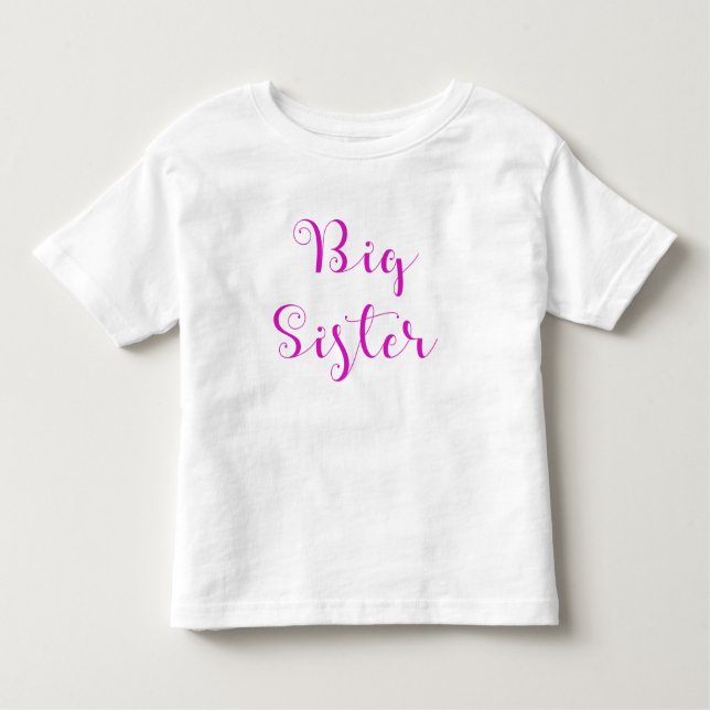 Big Sister Shirt (Vorderseite)