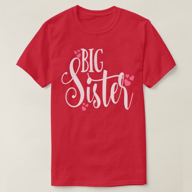 Big Sister Shirt Family Stamm Matching Daughter Ki (Design vorne)