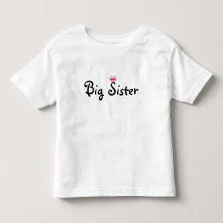 Big Sister Shirt mit Krone auf der Rückseite