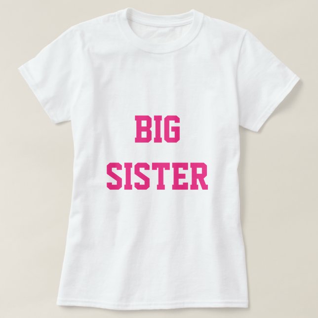 Big Sister T-Shirt (Design vorne)