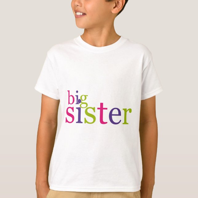 Big Sister T-Shirt (Vorderseite)