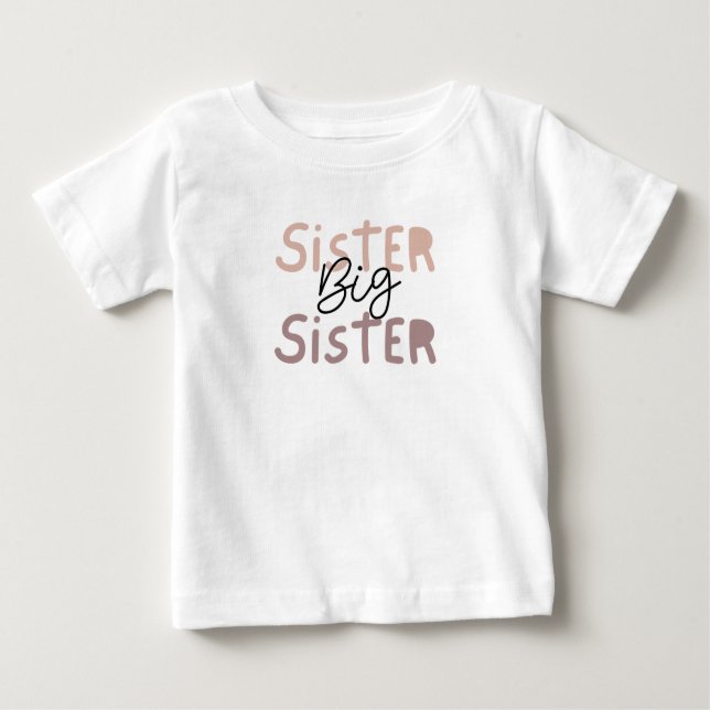 Big Sister Tee. Companion to Lil' Sister Tee (Vorderseite)