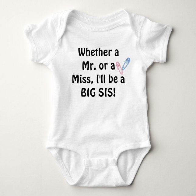 Big Sister Tee Shirt (Vorderseite)
