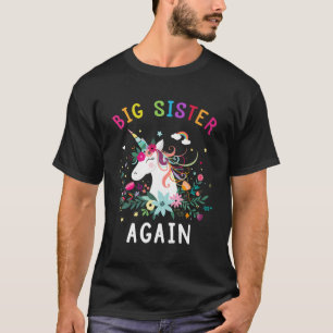 Big Sister wieder Geschenk Geschwister älteren Toc T-Shirt